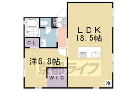 京都府京都市西京区上桂森上町（賃貸アパート1LDK・1階・54.00㎡） その2