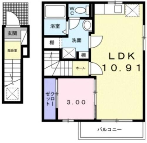 同じ建物の物件間取り写真 - ID:213103566025