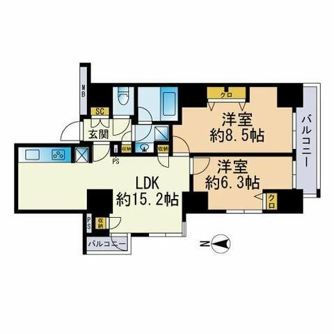 同じ建物の物件間取り写真 - ID:213102258395