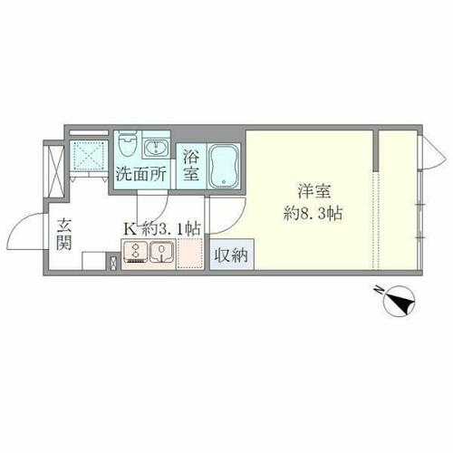 同じ建物の物件間取り写真 - ID:213102263229