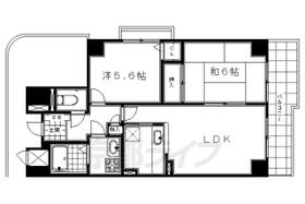 京都府京都市下京区油小路通五条下る中金仏町（賃貸マンション2LDK・7階・55.26㎡） その2