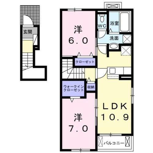 同じ建物の物件間取り写真 - ID:229009028889