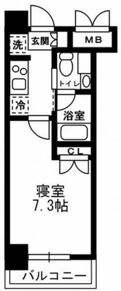 レジディア月島３ 604｜東京都中央区月島３丁目(賃貸マンション1K・6階・21.00㎡)の写真 その2