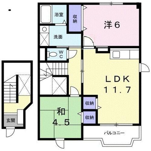 同じ建物の物件間取り写真 - ID:227081104410