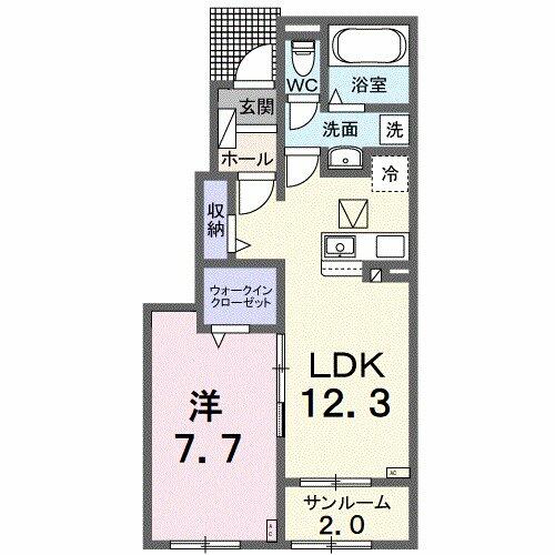 同じ建物の物件間取り写真 - ID:221010744800