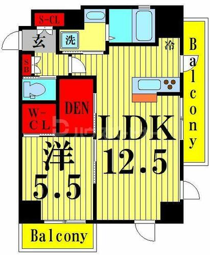 同じ建物の物件間取り写真 - ID:213092695378