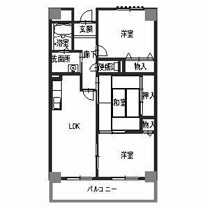 パルティール小柴の間取り