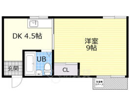 マンションニューシャトー  ｜ 大阪府大阪市城東区関目５丁目（賃貸マンション1K・1階・25.90㎡） その2