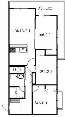 同じ建物の物件間取り写真 - ID:214055916734