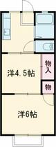 国谷ハイツ 201 ｜ 栃木県下都賀郡壬生町落合１丁目（賃貸アパート1DK・2階・30.69㎡） その2