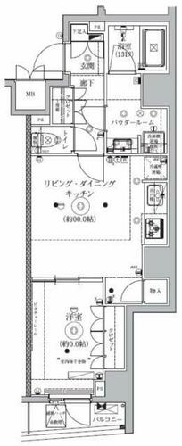 同じ建物の物件間取り写真 - ID:213102308824