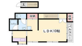 兵庫県姫路市野里（賃貸アパート1LDK・2階・39.75㎡） その2