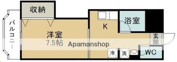 アーバンハイツ福住Ⅲ 302｜宮城県仙台市宮城野区福住町(賃貸マンション1K・3階・29.80㎡)の写真 その2