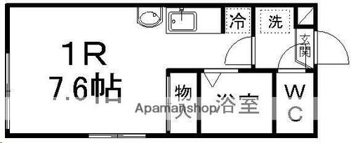 同じ建物の物件間取り写真 - ID:204004063139