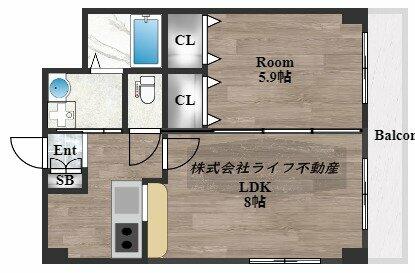 同じ建物の物件間取り写真 - ID:227081566844