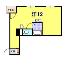 兵庫県神戸市中央区御幸通２丁目（賃貸マンション1R・3階・34.38㎡） その2