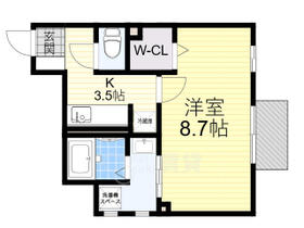 プリメール  ｜ 大阪府大阪市淀川区十三本町２丁目（賃貸アパート1K・1階・30.56㎡） その2