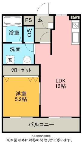 同じ建物の物件間取り写真 - ID:207001080517