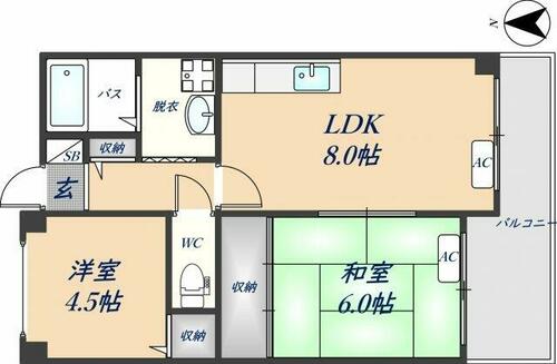 同じ建物の物件間取り写真 - ID:227080809893