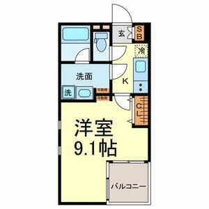 ＣＯＺＹ東大曽根の間取り