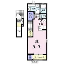 エスポワール鶴江Ｂ  ｜ 広島県安芸郡府中町鶴江２丁目（賃貸アパート1K・2階・40.94㎡） その2