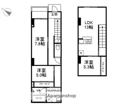 同じ建物の物件間取り写真 - ID:244003757532