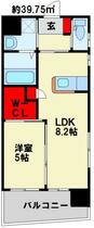 ｍａｉｓｏｎ　ｄｏ　ｈｉｒｏ 1003 ｜ 福岡県北九州市小倉南区徳力１丁目（賃貸マンション1LDK・10階・39.75㎡） その2