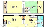 神戸市中央区中山手通４丁目 2階建 築47年のイメージ