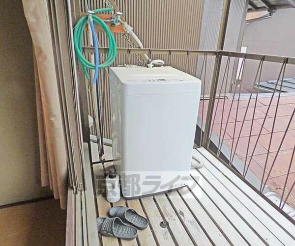 画像12:洗濯機が設置可能です。