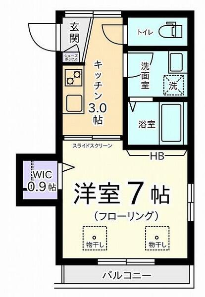 クレアシオン 102｜東京都国立市西２丁目(賃貸マンション1K・1階・28.38㎡)の写真 その2