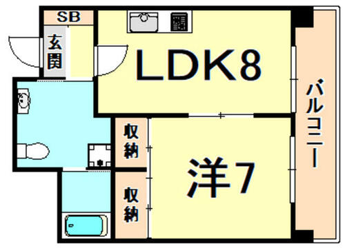 同じ建物の物件間取り写真 - ID:228045042649