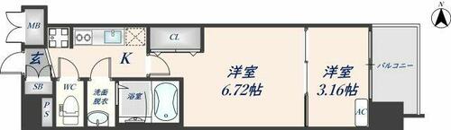 同じ建物の物件間取り写真 - ID:227078215493