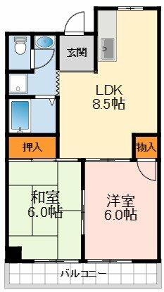 同じ建物の物件間取り写真 - ID:227082606043