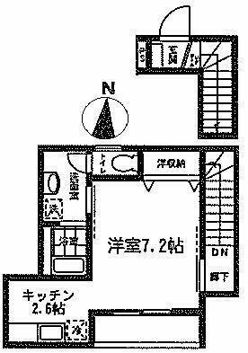東京都調布市調布ケ丘４丁目(賃貸アパート1K・2階・32.29㎡)の写真 その2