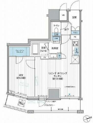 同じ建物の物件間取り写真 - ID:213099366023