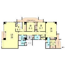 兵庫県西宮市甲陽園東山町（賃貸マンション3LDK・2階・152.02㎡） その2