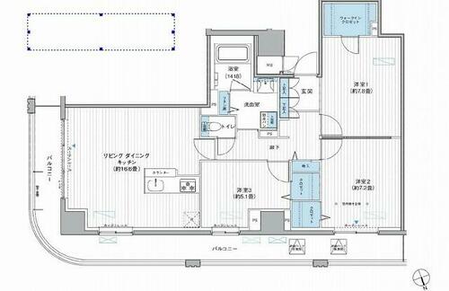 同じ建物の物件間取り写真 - ID:213099378713