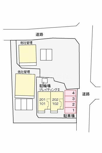 プレイティング　Ⅱ 201｜群馬県高崎市上中居町(賃貸アパート1LDK・2階・47.09㎡)の写真 その15