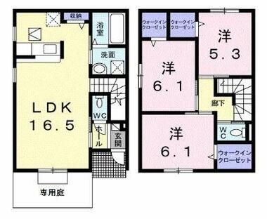 間取り：227104603449