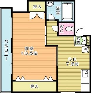 同じ建物の物件間取り写真 - ID:240025641002