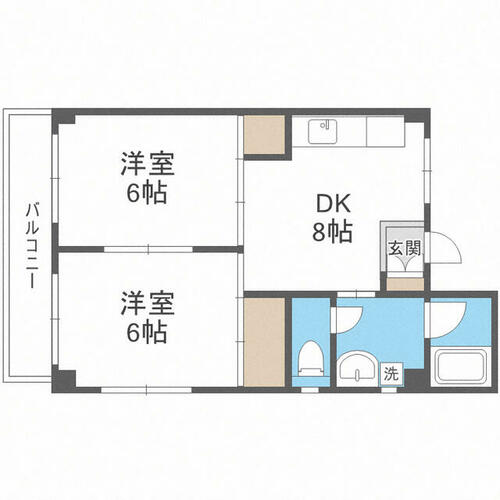 同じ建物の物件間取り写真 - ID:240027929944