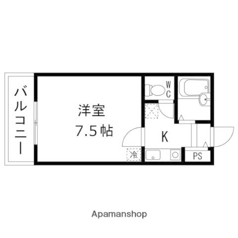 同じ建物の物件間取り写真 - ID:204003422549