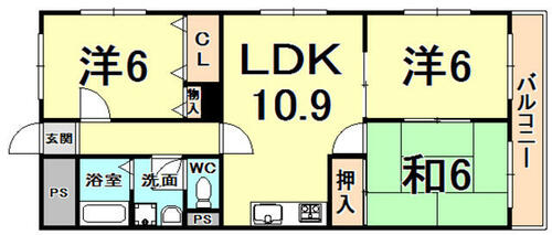 同じ建物の物件間取り写真 - ID:228045048140