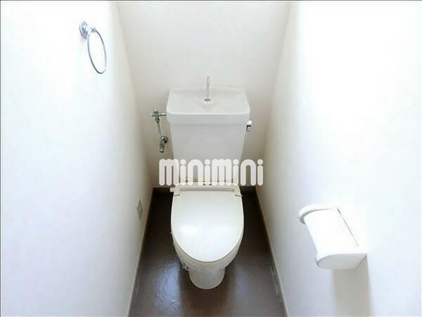 画像10:ウォームレット付きのトイレです。