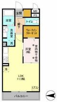 埼玉県越谷市レイクタウン９丁目（賃貸アパート1LDK・3階・37.51㎡） その2