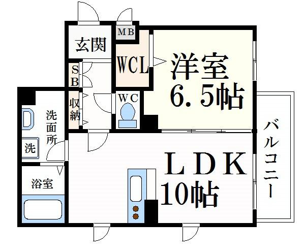 ＢＥＲＥＯ高浜町｜兵庫県姫路市広畑区高浜町３丁目(賃貸マンション1LDK・3階・46.25㎡)の写真 その2