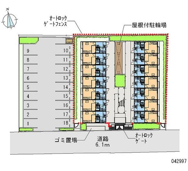 レオパレスリゲル｜大阪府富田林市青葉丘(賃貸アパート1K・1階・23.18㎡)の写真 その4