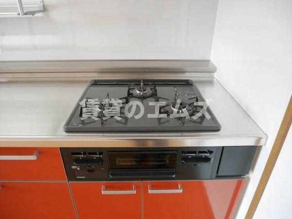 画像5:エクシード博多のシステムキッチン