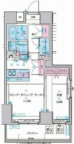 同じ建物の物件間取り写真 - ID:213099476354