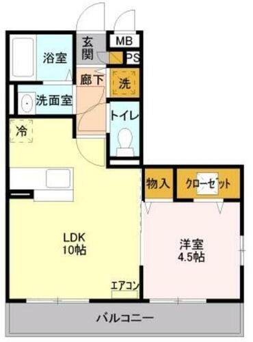 同じ建物の物件間取り写真 - ID:211046130142